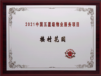 项目荣誉牌匾