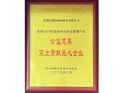 社会公益奖牌
