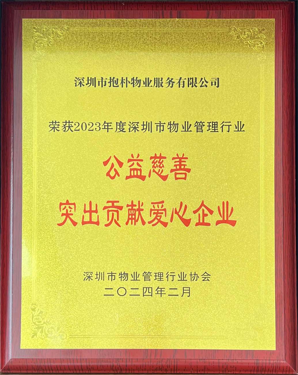 社会公益奖牌